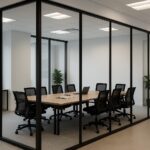 Open-Plan Feel, Private Office Focus: The Glass Partition Solution